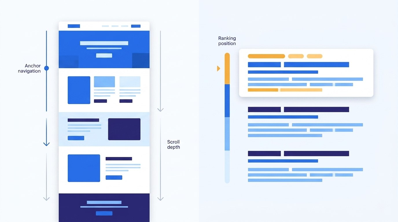 One page vs multi-page SEO — porównanie architektur